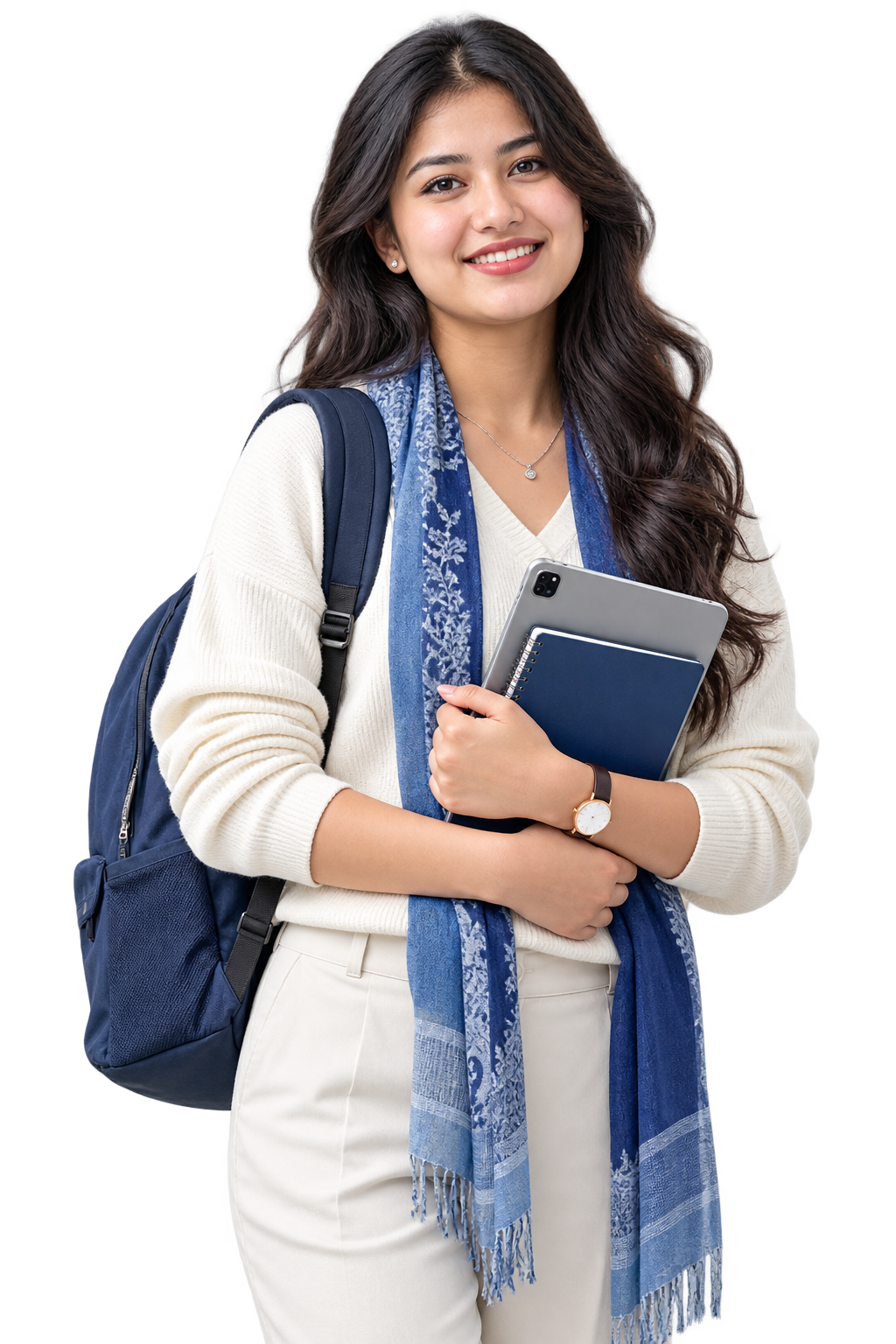 Nepali student ready to learn